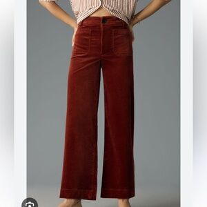 Anthropologie Colette size 25 - corduroy, cinnamon color